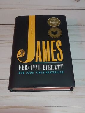 Percival Everett - James (Black and Yellow) Hardcover Novel